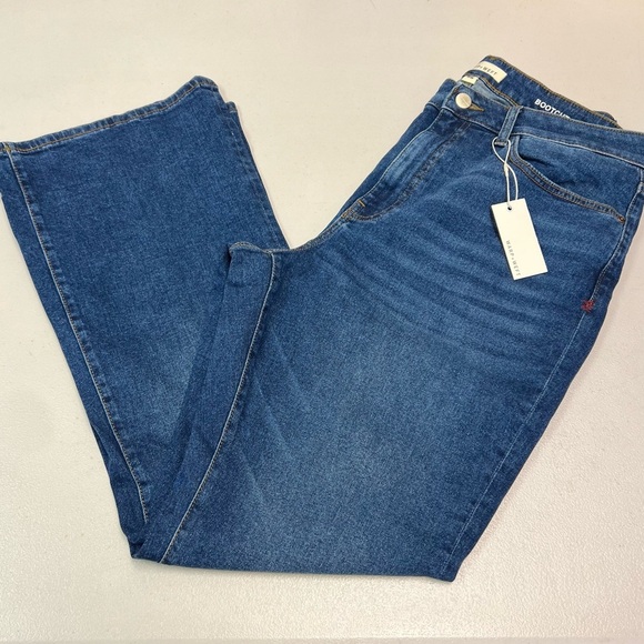 Warp + Weft Pants - Warp + Weft Women’s Bootcut High Rise Blue Denim Jeans Size 16W